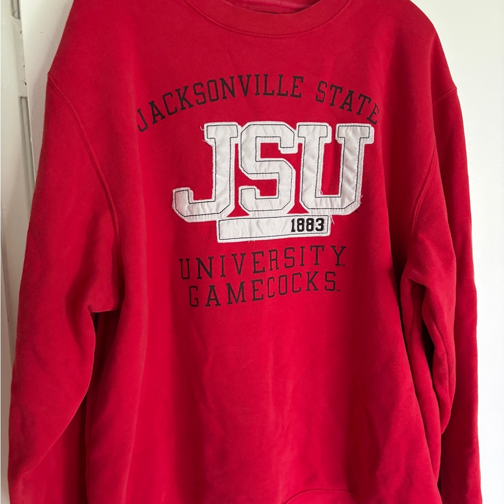 Red JSU Sweatshirt Go Gamecocks Jacksonville State University Size XL